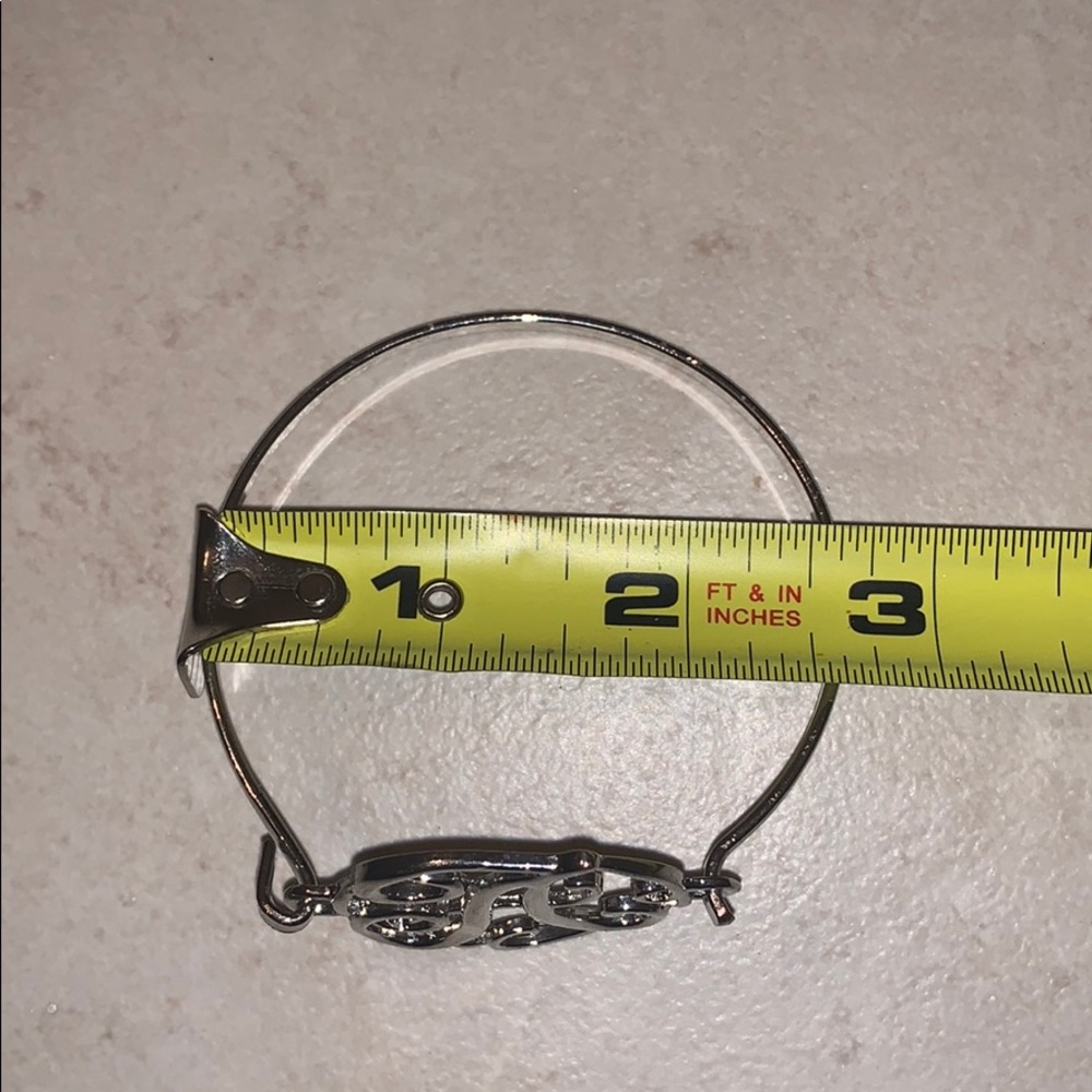 Silver Monogram A Bracelet - Picture 4 of 4